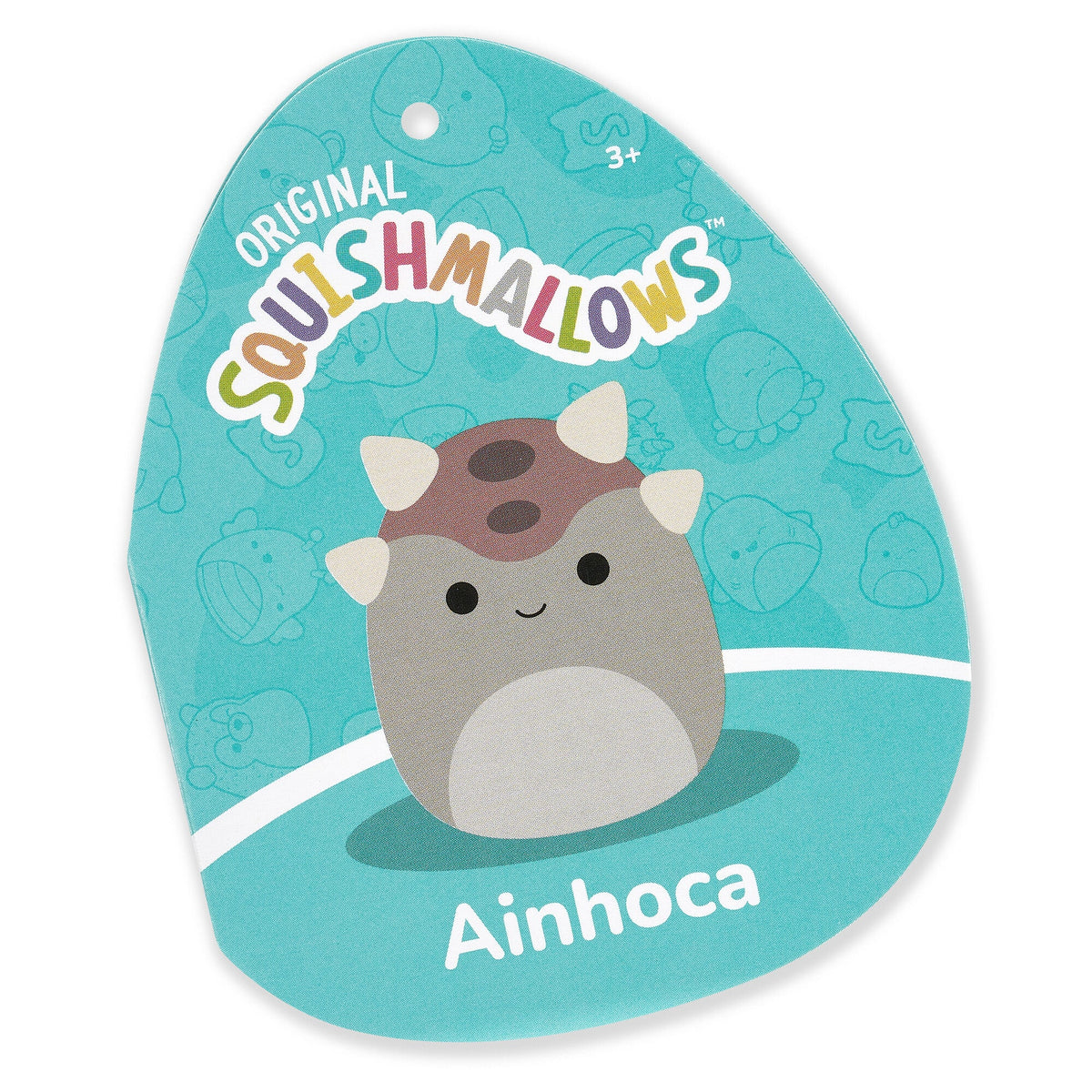 Squishmallows Premium | Ainhoca the Ankylosaurus | Jazwares