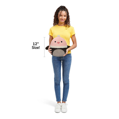 Squishmallows Quality | 12" Agnes Rose the Ostrich | Jazwares