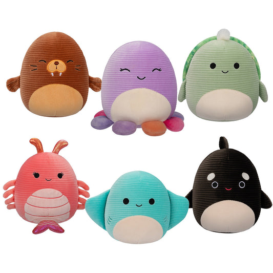 Squishmallows Value | Corduroy Sealife 6 Pack | Jazwares