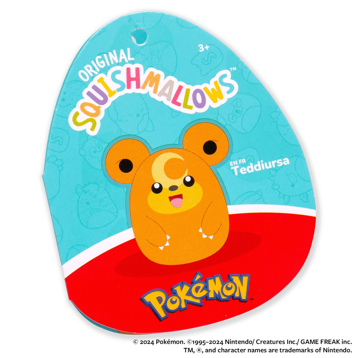 Squishmallows Top Pick | Pokémon 20-Inch Teddiursa | Jazwares