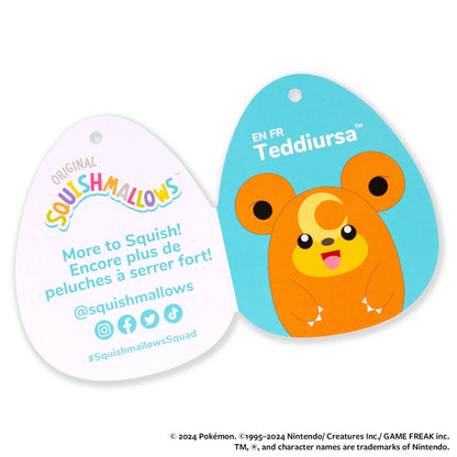 Squishmallows Top Pick | Pokémon 20-Inch Teddiursa | Jazwares