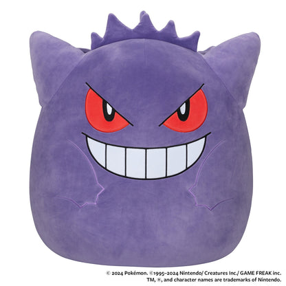 Squishmallows Featured | Pokémon 20-Inch Gengar | Jazwares