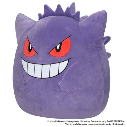 Squishmallows Featured | Pokémon 20-Inch Gengar | Jazwares