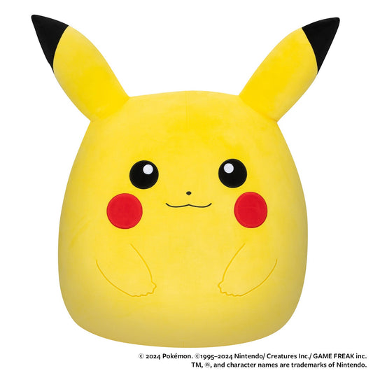 Squishmallows Latest | Pokémon 20-Inch Pikachu | Jazwares