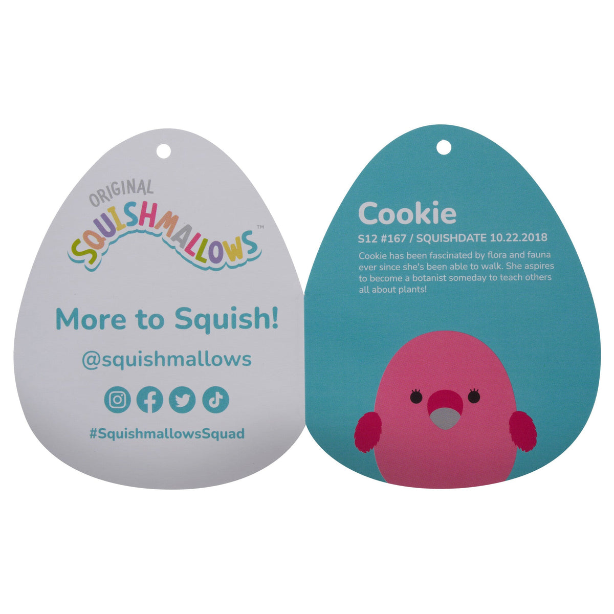 Squishmallows Trending | 12" Cookie the Flamingo | Jazwares