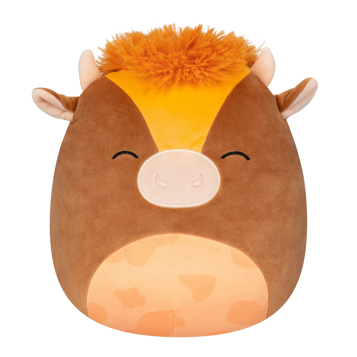 Squishmallows Best Price | 10" Quinick the Dark Brown Spotted Cow | Jazwares