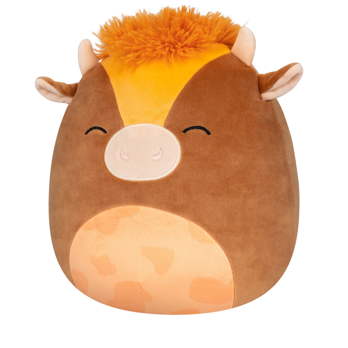 Squishmallows Best Price | 10" Quinick the Dark Brown Spotted Cow | Jazwares