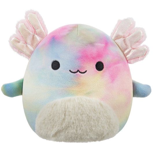 Squishmallows Value | 11" Tinley the Rainbow Tie-Dye Axolotl | Jazwares