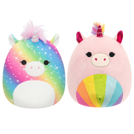 Squishmallows Featured | 8" Pride Unicorn 2 Pack | Jazwares