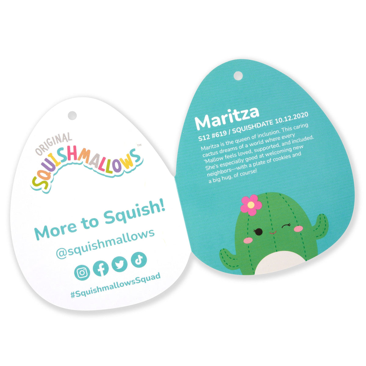 Squishmallows Discount | 12" & 14" Maritza the Green Cactus | Jazwares
