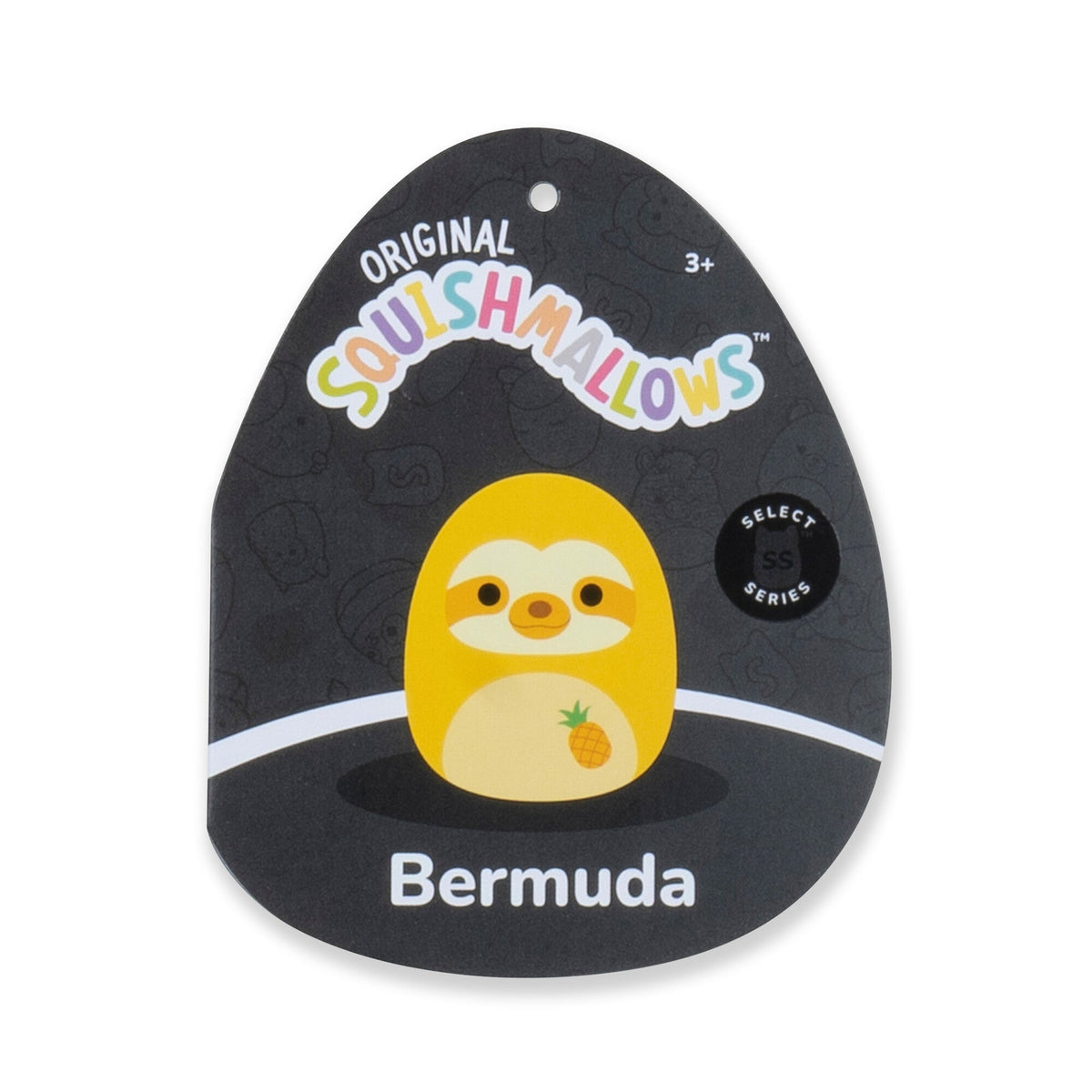 Squishmallows Customer Favorite | 8" Bermuda Pineapple Scented Sloth | Jazwares