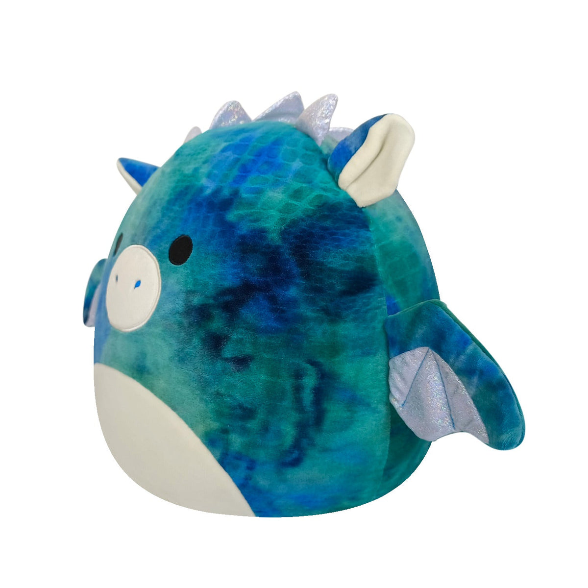 Squishmallows Deals | 14" Dominic the Blue Textured Dragon | Jazwares