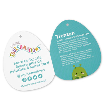 Squishmallows Hot Sale | 12" Trenton the Green Praying Mantis With Sparkle Wings | Jazwares