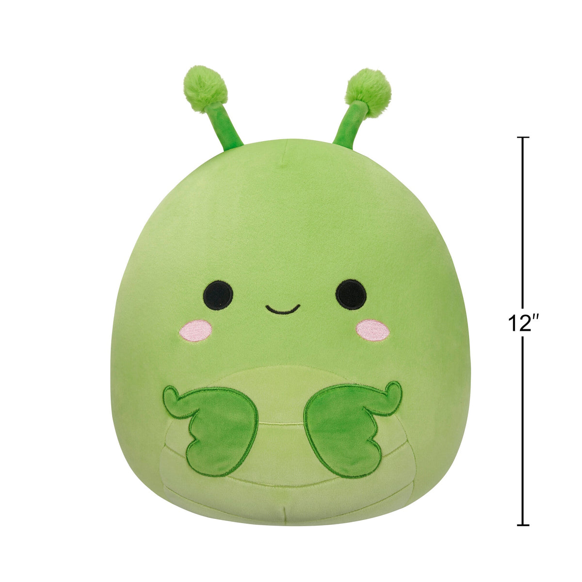 Squishmallows Hot Sale | 12" Trenton the Green Praying Mantis With Sparkle Wings | Jazwares