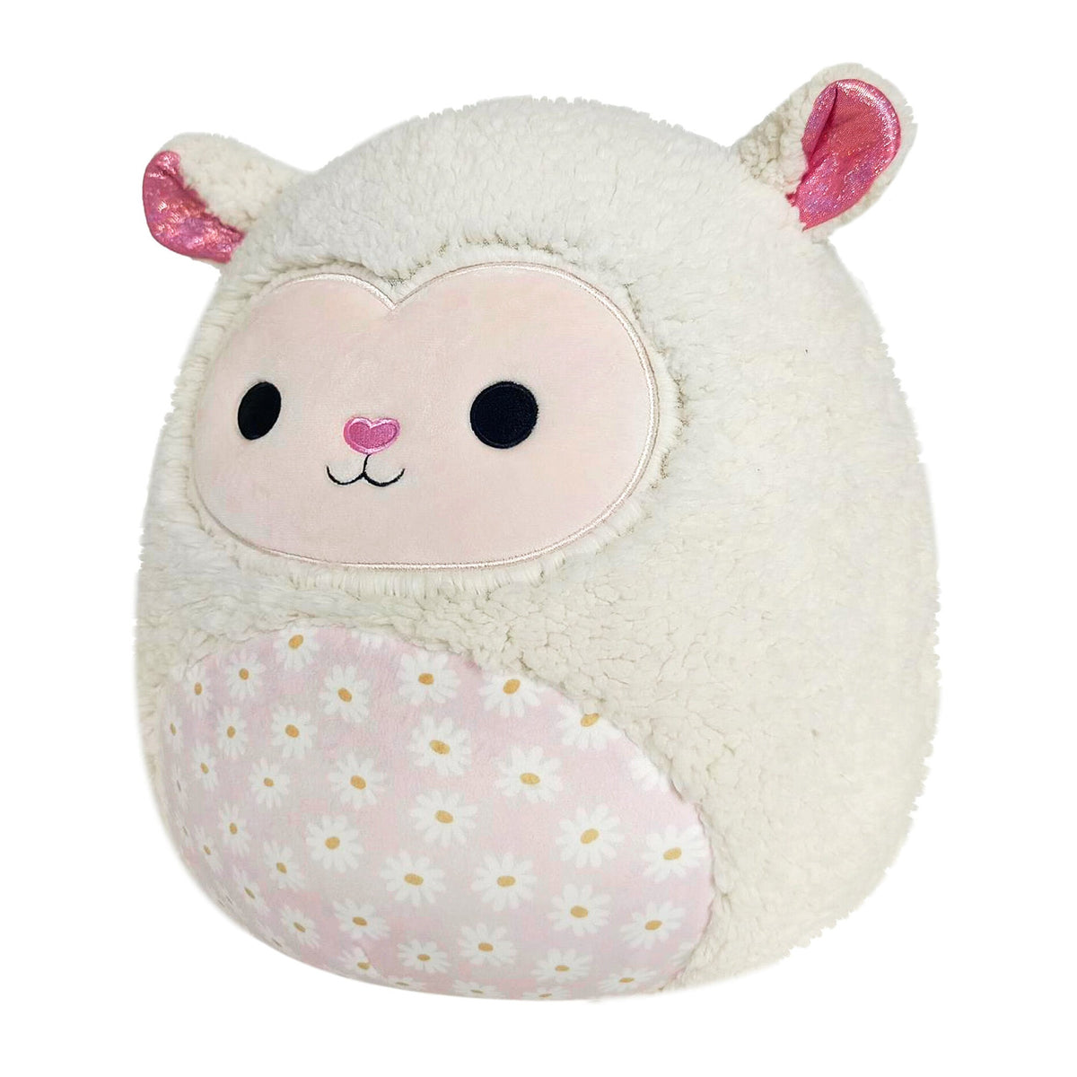Squishmallows Trending | 14" Sophie the Cream Lamb with Daisy Flower Belly | Jazwares