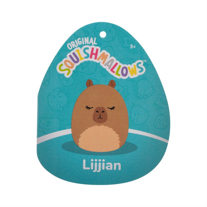 Squishmallows Customer Favorite | 14" Lijjian the Brown Capybara| Jazwares