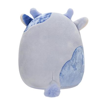 Squishmallows Customer Favorite | 5" Marzio Light Blue Velvet Cow | Jazwares