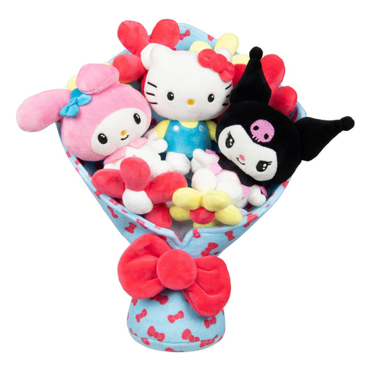Squishmallows Essential | Hello Kitty and Friends 12-Inch Plush Celebration Bouquet | Jazwares