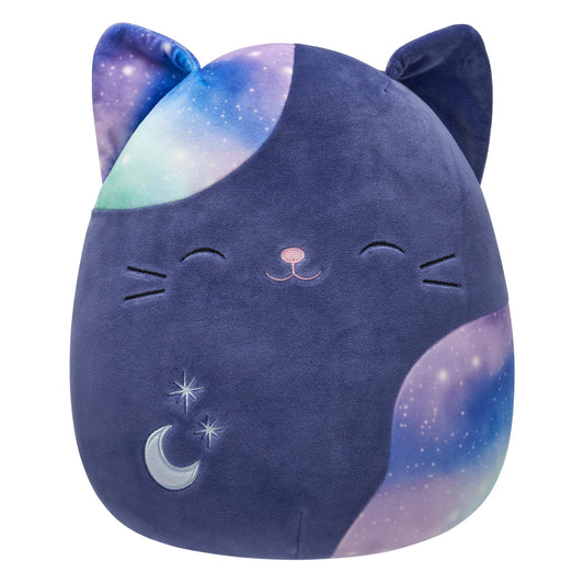 Squishmallows Great Value | 12" Metta the Navy Blue Cat With Celestial Spots | Jazwares