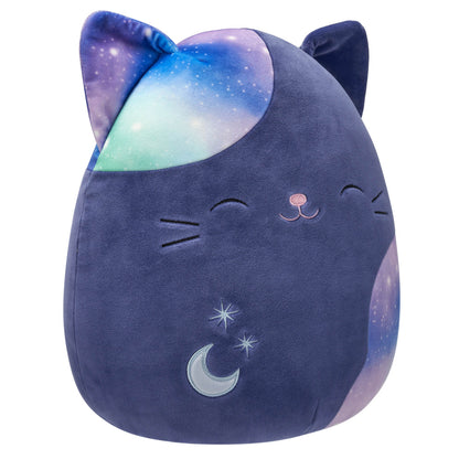 Squishmallows Great Value | 12" Metta the Navy Blue Cat With Celestial Spots | Jazwares
