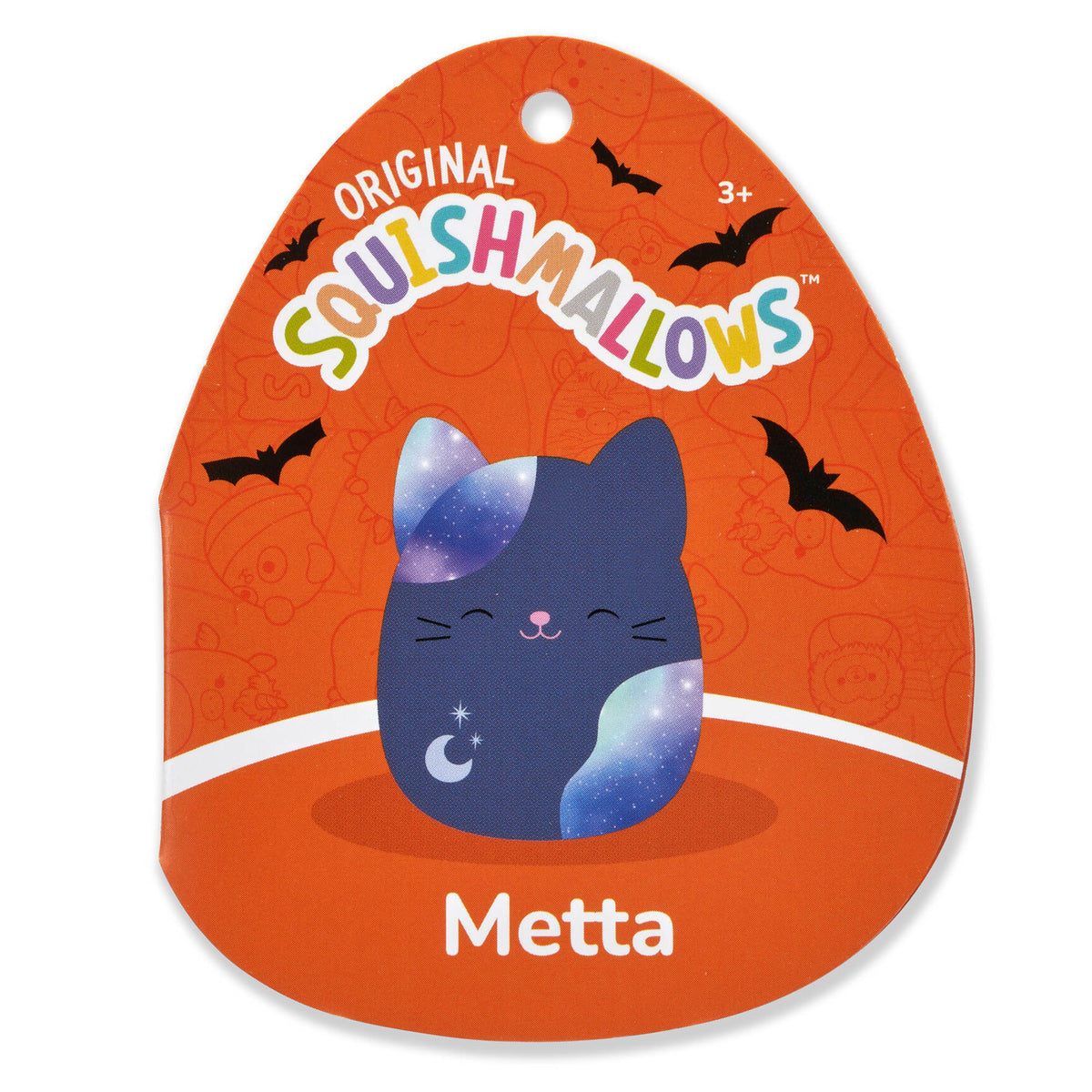 Squishmallows Great Value | 12" Metta the Navy Blue Cat With Celestial Spots | Jazwares