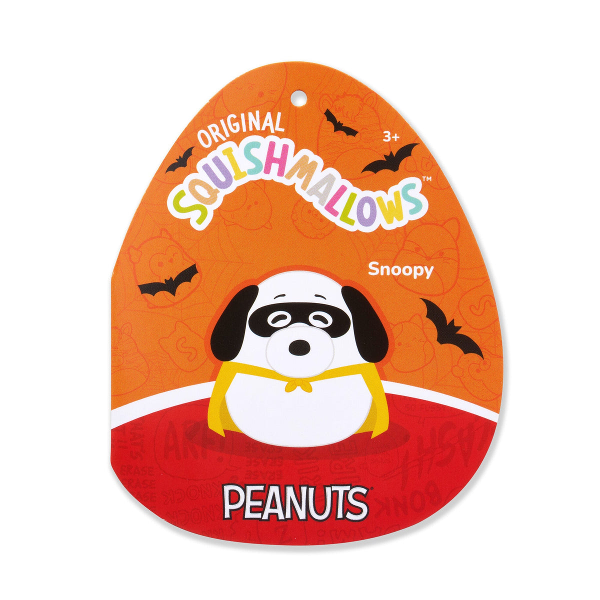 Squishmallows Trending | Peanuts 8-Inch Superhero Snoopy Plush | Jazwares