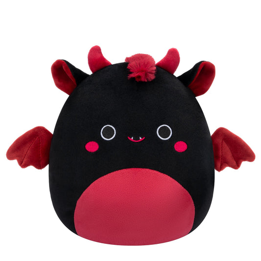 Squishmallows Great Value | 8" Rebecca the Black and Maroon Jersey Devil | Jazwares