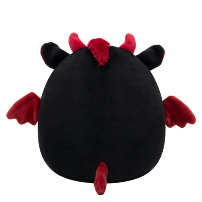 Squishmallows Great Value | 8" Rebecca the Black and Maroon Jersey Devil | Jazwares