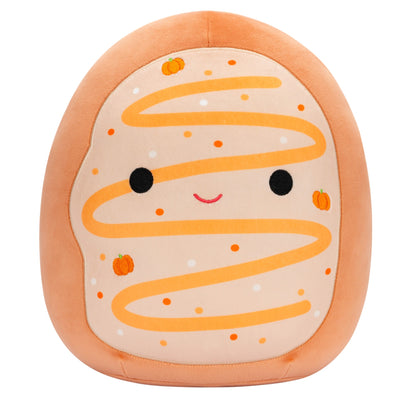 Squishmallows Premium | 11" Tadd the Frosted Pumpkin Donut | Jazwares