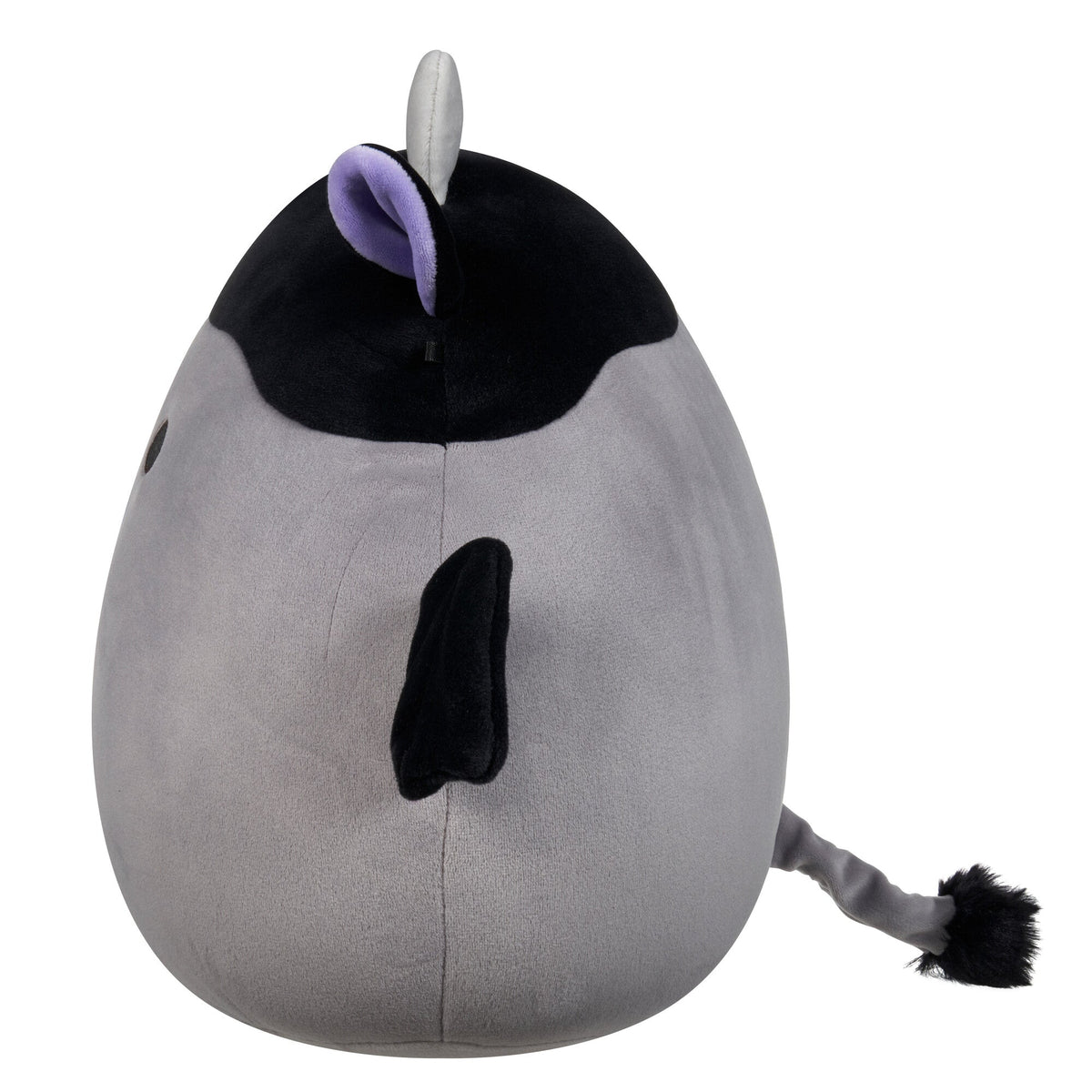 Squishmallows Sale | 12" Bridgette the Grey and Black Cow Bat | Jazwares