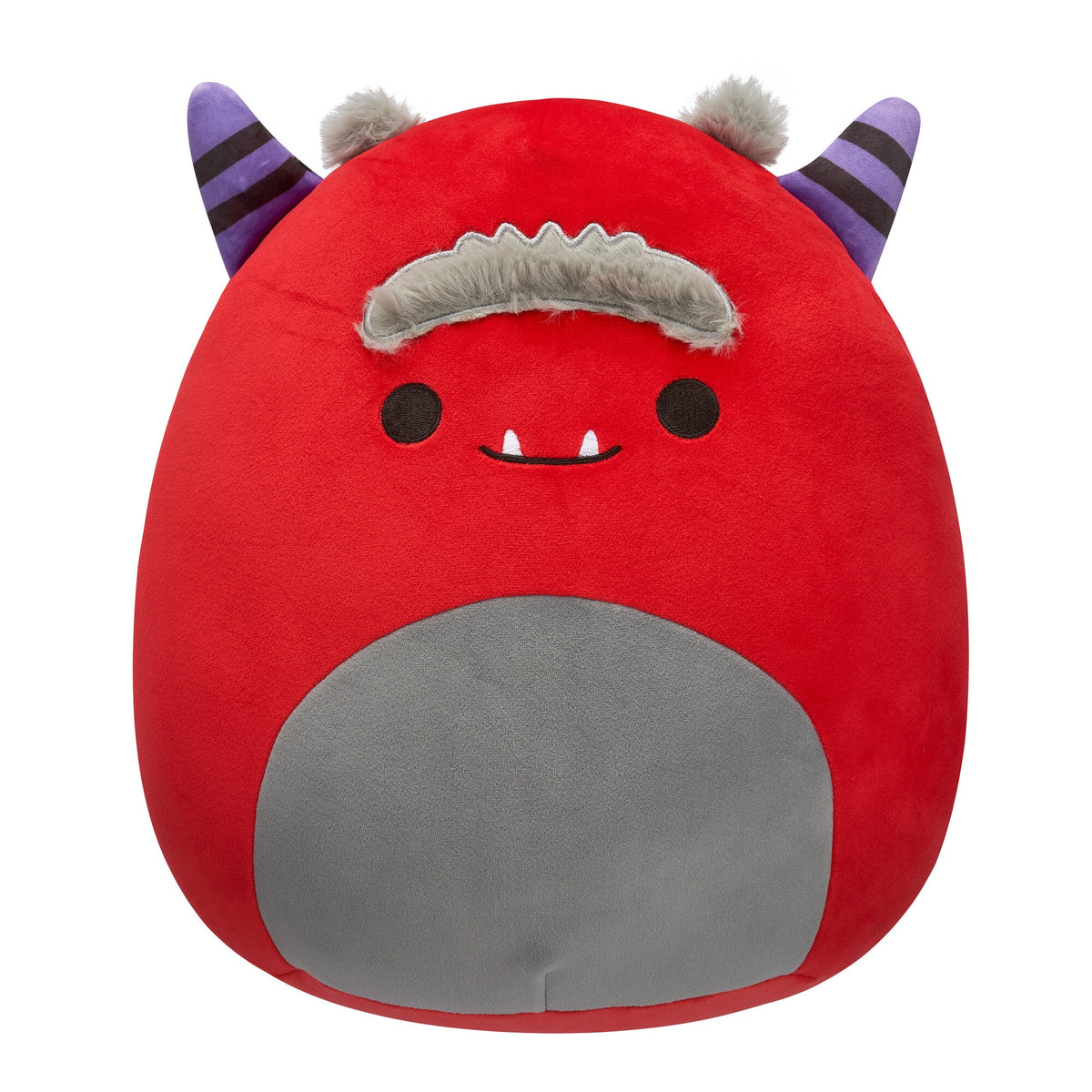 Squishmallows Trusted | 12" Jeb the Burgundy Monster | Jazwares