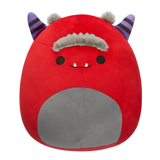 Squishmallows Trusted | 12" Jeb the Burgundy Monster | Jazwares