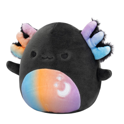 Squishmallows Essential | 5" Zanda the Charcoal Grey Celestial Axolotl | Jazwares