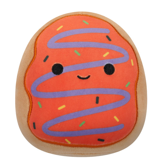Squishmallows Everyday | 5" Jay the Orange Frosted Donut | Jazwares