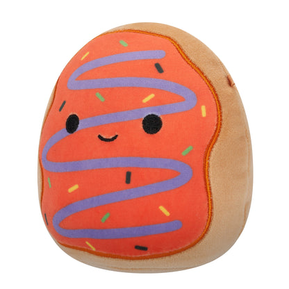 Squishmallows Everyday | 5" Jay the Orange Frosted Donut | Jazwares