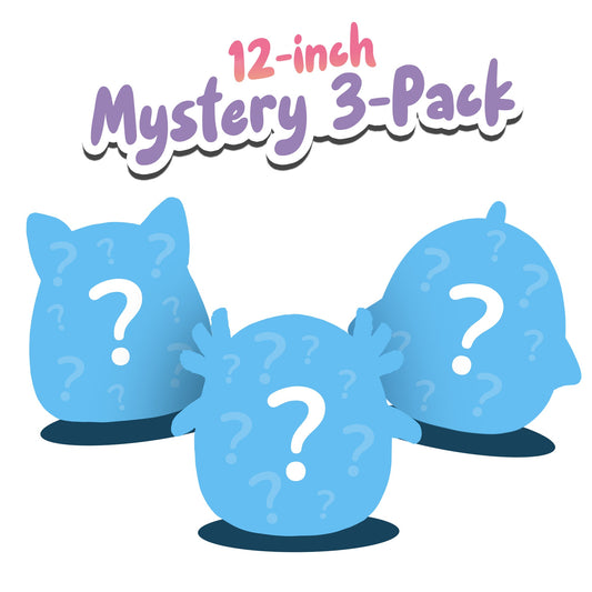 Squishmallows Best Seller | 12-Inch Mystery Plush 3 Pack | Jazwares