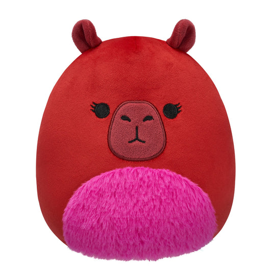 Squishmallows Smart Buy | 8" Marcia the Maroon Capybara | Jazwares