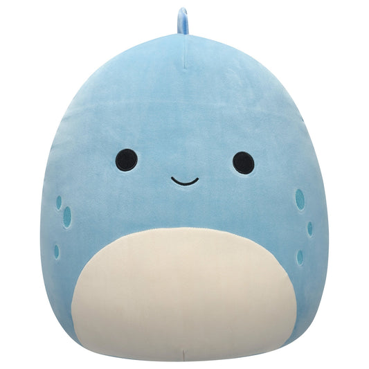 Squishmallows Exclusive | 16" John-John the Slate Blue Dino | Jazwares