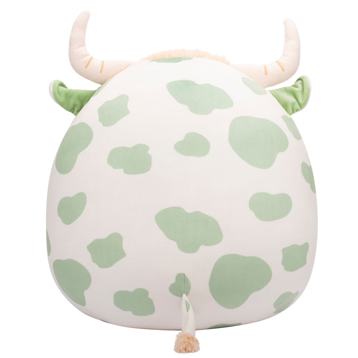 Squishmallows Essential | 20" Celestino the Sage Green Spotted Highland Cow | Jazwares