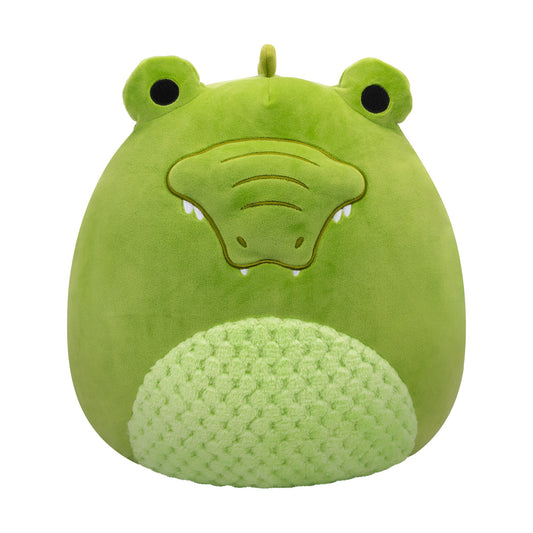 Squishmallows Exclusive | 12" Mopes the Green Alligator with Textured Belly | Jazwares