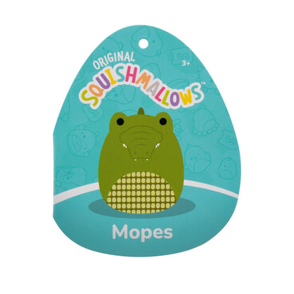 Squishmallows Exclusive | 12" Mopes the Green Alligator with Textured Belly | Jazwares