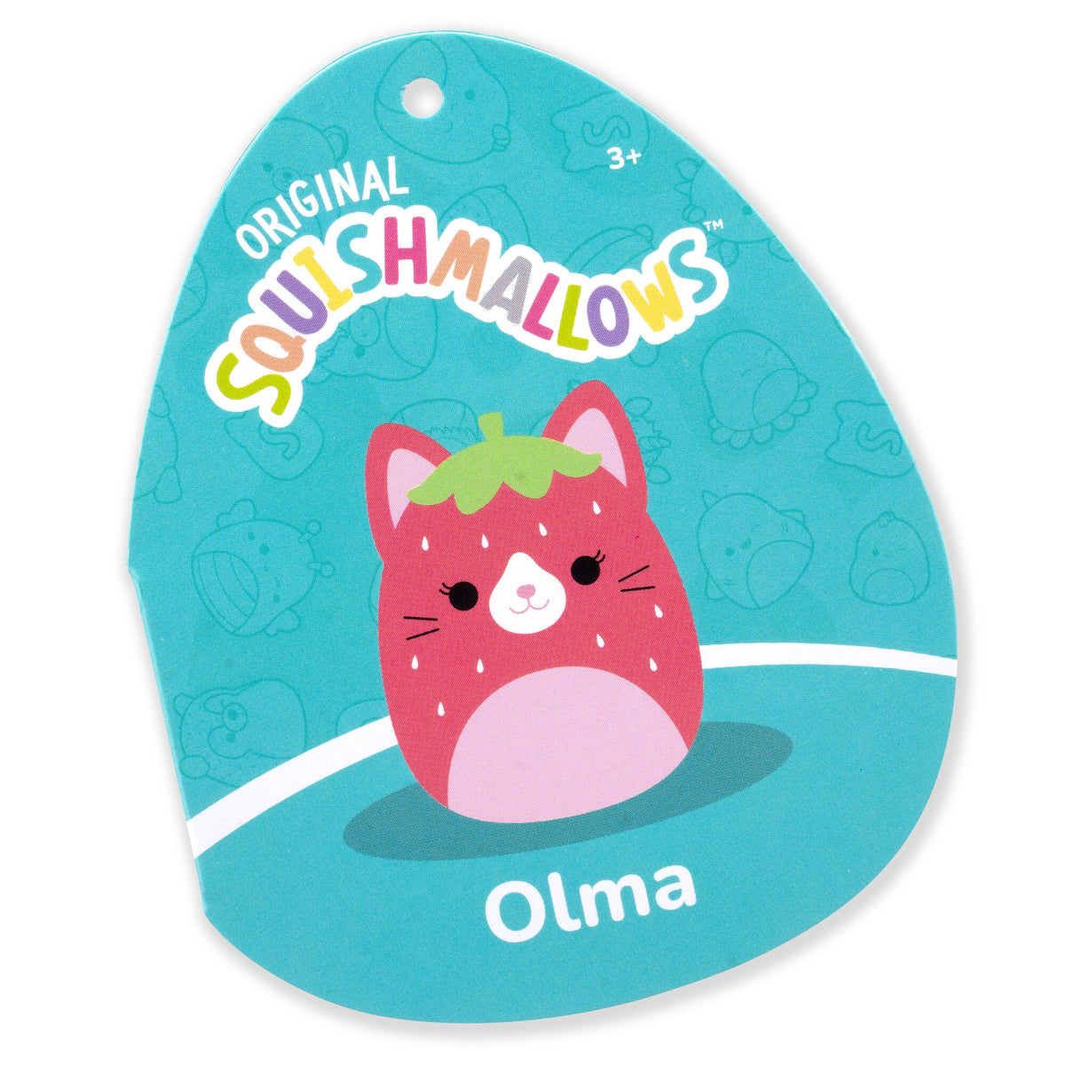 Squishmallows Everyday | Olma the Strawberry Cat | Jazwares