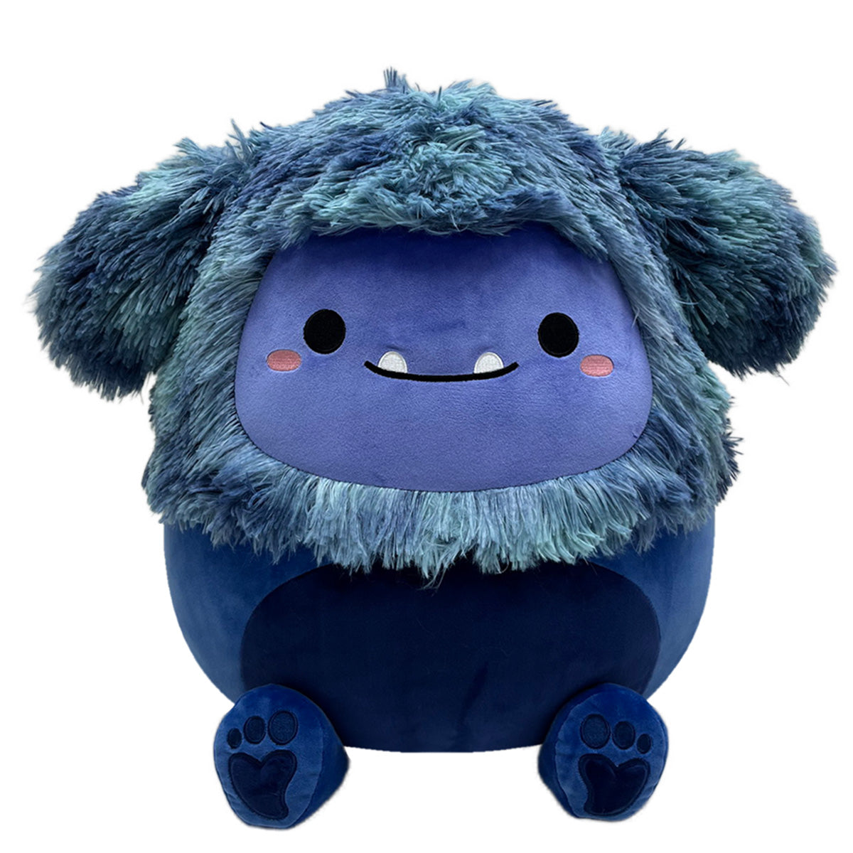 Squishmallows Everyday | 16" Dani the Navy Blue Bigfoot | Jazwares
