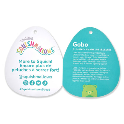Squishmallows Signature | 12" Gobo the Neon Green Bear | Jazwares