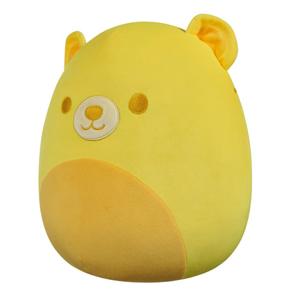 Squishmallows Classic | 12" Sozo the Neon Yellow Bear | Jazwares