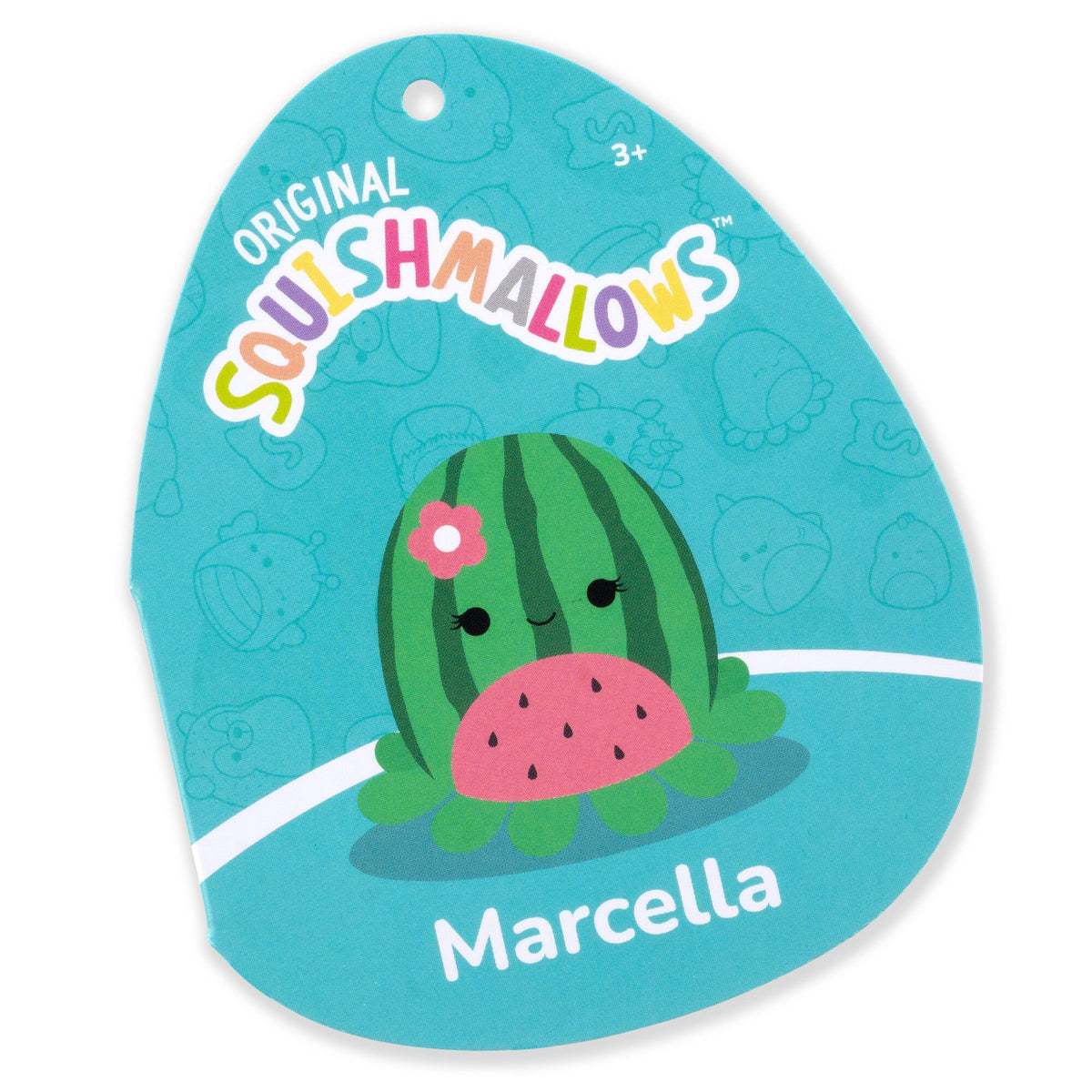 Squishmallows Smart Buy | 8" Marcella the Watermelon Octopus | Jazwares
