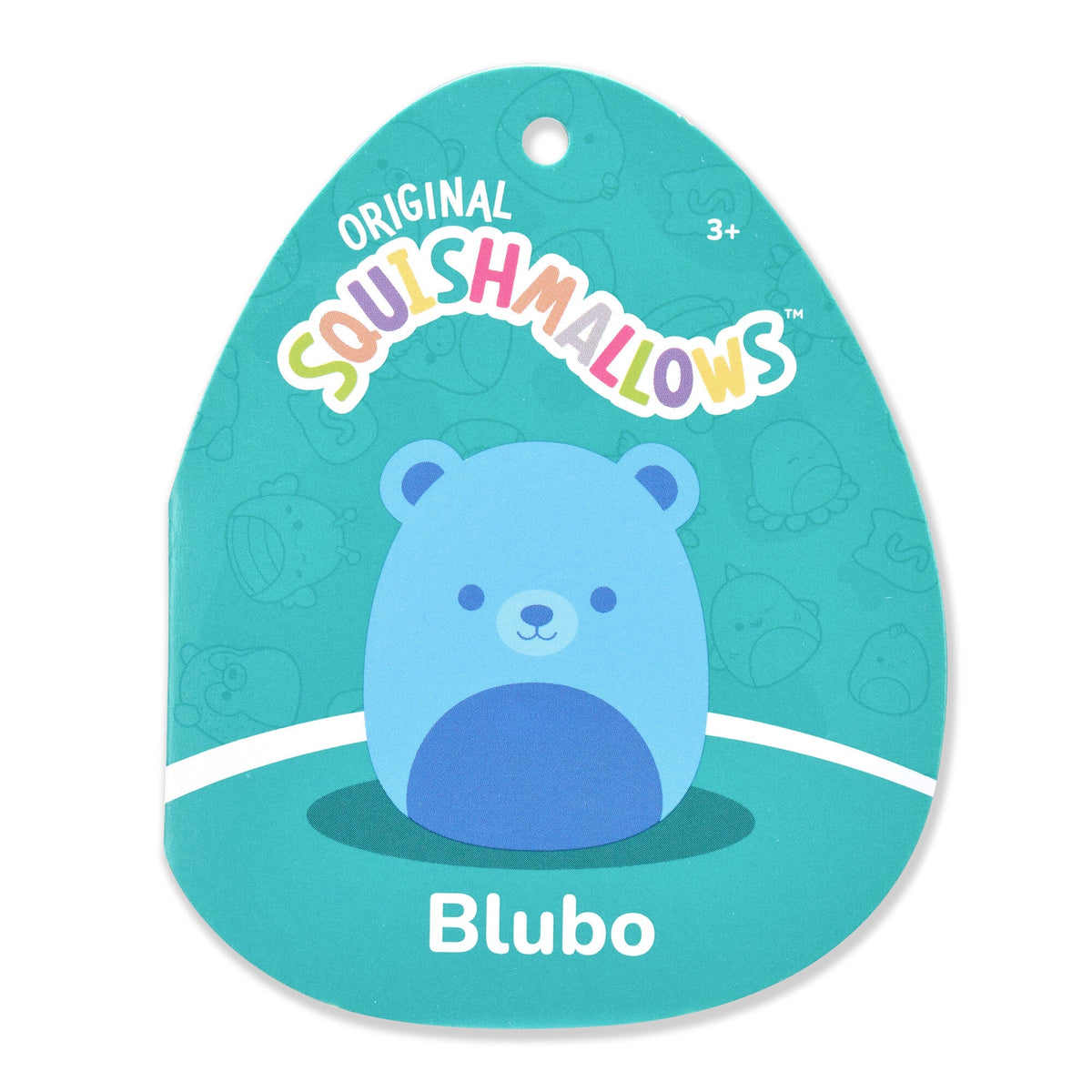 Squishmallows Everyday | 12" Blubo the Neon Blue Bear | Jazwares