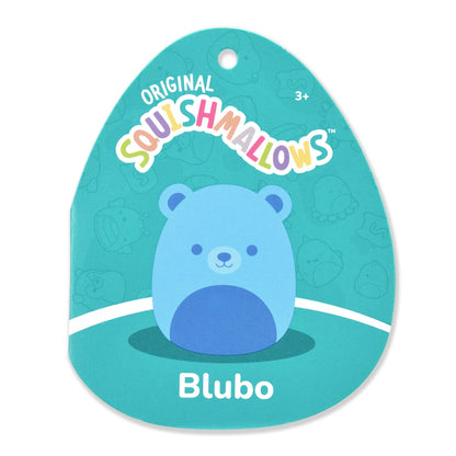 Squishmallows Everyday | 12" Blubo the Neon Blue Bear | Jazwares