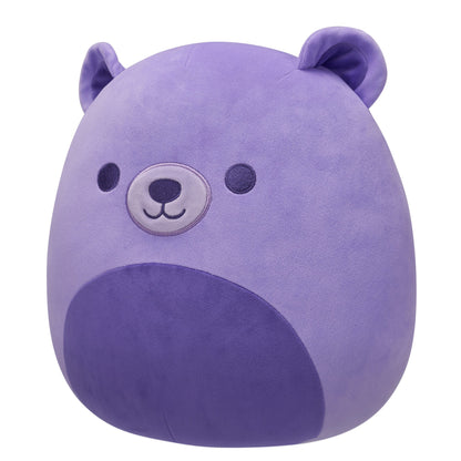 Squishmallows New | 12" Purpo the Neon Purple Bear | Jazwares
