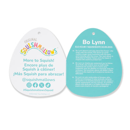 Squishmallows Discount | 12-Inch Bo Lynn the Teal Spotted Mushroom | Jazwares